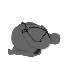 Body Harness with High and Hand Cuffs Body Harness with High and Hand Cuffs