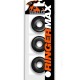 Oxballs Ringer Max Cockring 3 Pack Black Oxballs Ringer Max Cockring 3 Pack Black