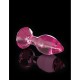 Icicles No.79 Pink Crystal Glass Butt Plug Icicles No.79 Pink Crystal Glass Butt Plug