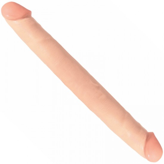 Basix 12 Inch Double Dong Flesh Basix 12 Inch Double Dong Flesh