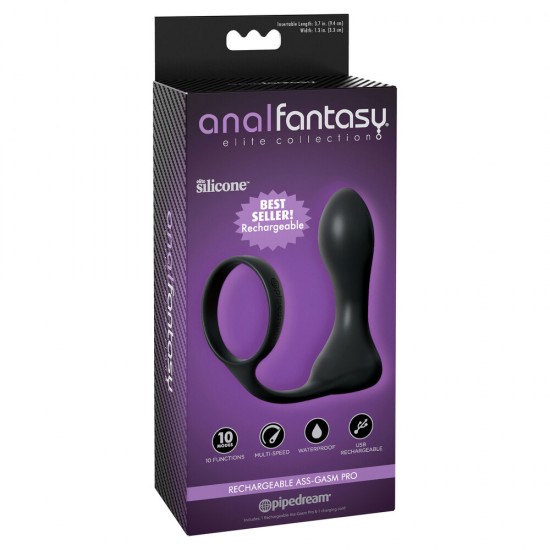 Anal Fantasy Elite Collection Rechargeable AssGasm Pro Anal Fantasy Elite Collection Rechargeable AssGasm Pro