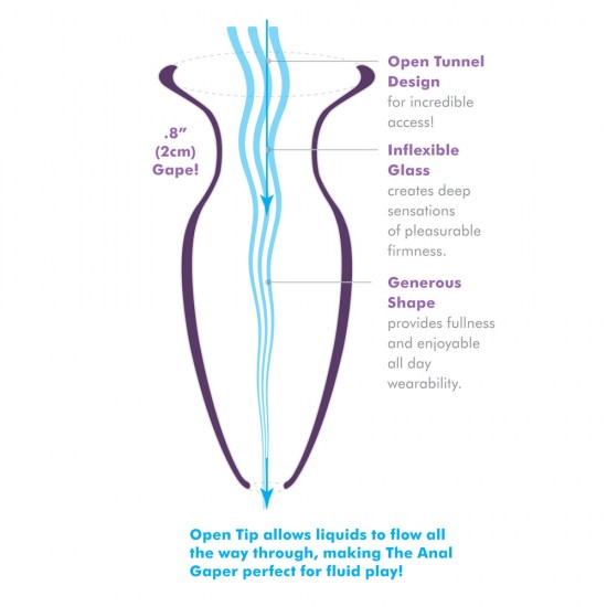 Anal Fantasy Beginners Glass Anal Gaper Anal Fantasy Beginners Glass Anal Gaper