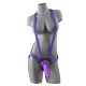Dillio Strap On Suspender Harness With Silicone 7 Inch Purple Do Dillio Strap On Suspender Harness With Silicone 7 Inch Purple Do
