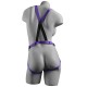 Dillio Strap On Suspender Harness With Silicone 7 Inch Purple Do Dillio Strap On Suspender Harness With Silicone 7 Inch Purple Do