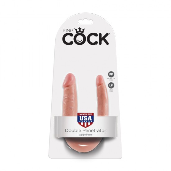 King Cock Small Double Trouble Flesh King Cock Small Double Trouble Flesh
