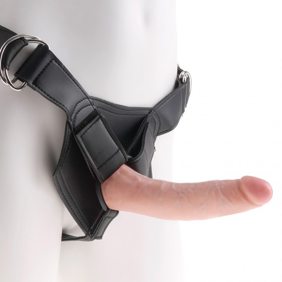 King Cock Strap On Harness 7 Inch Cock King Cock Strap On Harness 7 Inch Cock