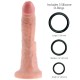 King Cock Strap On Harness 7 Inch Cock King Cock Strap On Harness 7 Inch Cock