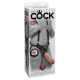 King Cock 11 Inch Flesh Two Cocks One Hole Hollow StrapOn King Cock 11 Inch Flesh Two Cocks One Hole Hollow StrapOn