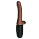 King Cock Plus Triple Threat 7.5 Inch Thrusting Cock Flesh Brown King Cock Plus Triple Threat 7.5 Inch Thrusting Cock Flesh Brown
