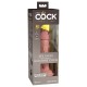 King Cock Elite 6 Inch Dual Density Dildo Caramel King Cock Elite 6 Inch Dual Density Dildo Caramel