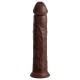 King Cock Elite 11 Inch Dual Density Cock Flesh Brown King Cock Elite 11 Inch Dual Density Cock Flesh Brown