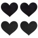 Peekaboo Pasties Black Hearts Peekaboo Pasties Black Hearts