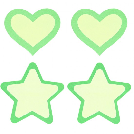 Peekaboo Pasties Glow In the Dark Peekaboo Pasties Glow In the Dark