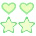 Peekaboo Pasties Glow In the Dark