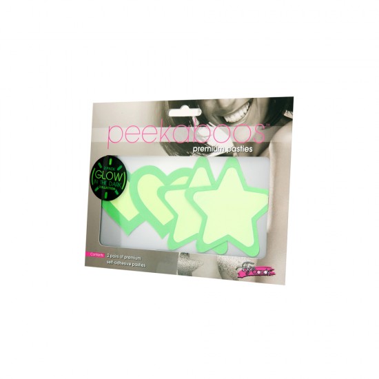 Peekaboo Pasties Glow In the Dark Peekaboo Pasties Glow In the Dark