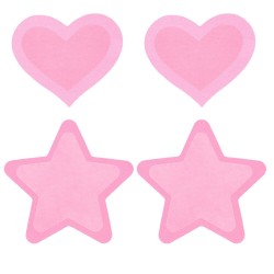 Peekaboo Pasties Hot Pink Glow in the Dark Peekaboo Pasties Hot Pink Glow in the Dark
