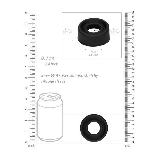 Pumped Silicone Pump Sleeve Large Pumped Silicone Pump Sleeve Large
