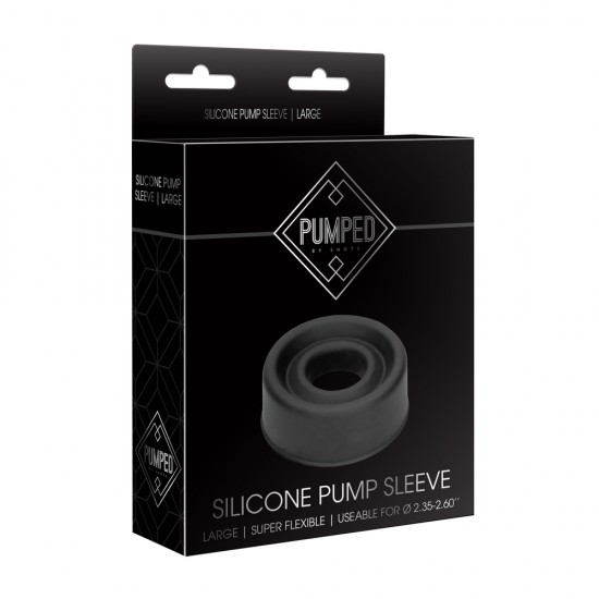 Pumped Silicone Pump Sleeve Large Pumped Silicone Pump Sleeve Large
