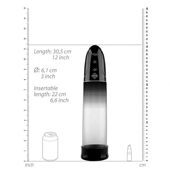 Automatic Rechargeable Luv Pump Black Automatic Rechargeable Luv Pump Black