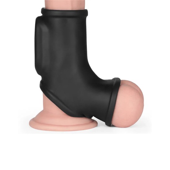 Lovetoy Vibrating Penis and Scrotum Sleeve Lovetoy Vibrating Penis and Scrotum Sleeve