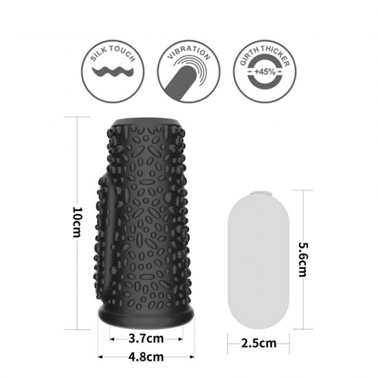 Lovetoy Drip Vibrating Penis Sleeve Lovetoy Drip Vibrating Penis Sleeve