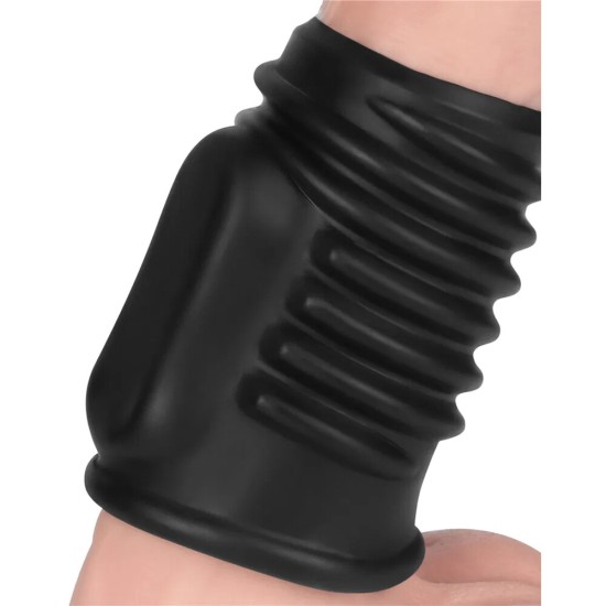 Lovetoy Spiral Vibrating Penis Sleeve Lovetoy Spiral Vibrating Penis Sleeve