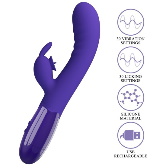 Pretty Love Cerberus Youth Rabbit Vibrator Pretty Love Cerberus Youth Rabbit Vibrator