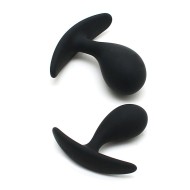 Copenhagen Black Duo Anal Plug Set Copenhagen Black Duo Anal Plug Set