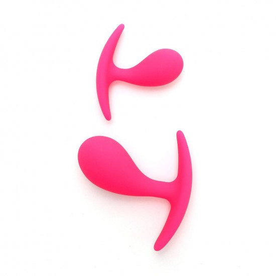 Copenhagen Pink Duo Anal Plug Set Copenhagen Pink Duo Anal Plug Set