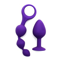 Barcelona Purple Anal Pleasure Play Set Barcelona Purple Anal Pleasure Play Set