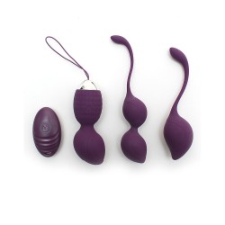 Rimini Vibrating Kegel Ball Set With Remote Control Rimini Vibrating Kegel Ball Set With Remote Control