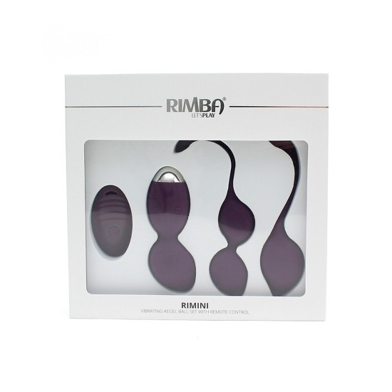 Rimini Vibrating Kegel Ball Set With Remote Control Rimini Vibrating Kegel Ball Set With Remote Control