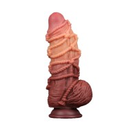 Lovetoy Extreme Dildo With Rope Pattern Lovetoy Extreme Dildo With Rope Pattern