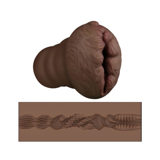 Lovetoy Aliens Pie Number 3 Masturbator Flesh Brown Lovetoy Aliens Pie Number 3 Masturbator Flesh Brown