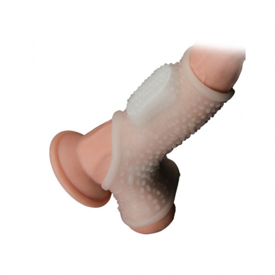Lovetoy Drip Knights Ring Vibrating Penis Sleeve Lovetoy Drip Knights Ring Vibrating Penis Sleeve