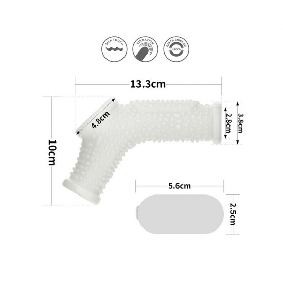 Lovetoy Drip Knights Ring Vibrating Penis Sleeve Lovetoy Drip Knights Ring Vibrating Penis Sleeve