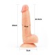 Lovetoy 8 Inch The Ultra Soft Dude Dildo Lovetoy 8 Inch The Ultra Soft Dude Dildo