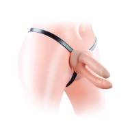 Lovetoy Unisex Hollow Double Strap On 6 Inch Lovetoy Unisex Hollow Double Strap On 6 Inch
