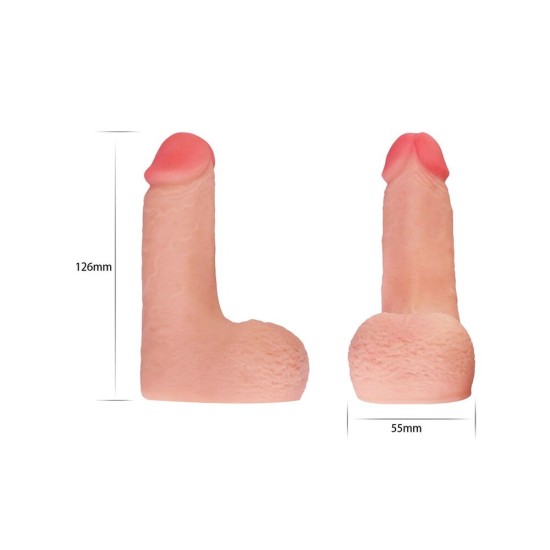 Lovetoy Skinlike Limpy Cock 5 Inches Flesh Pink Lovetoy Skinlike Limpy Cock 5 Inches Flesh Pink