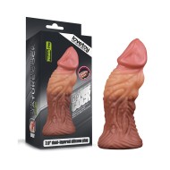 Lovetoy 7 Inch Dual Layered Silicone Cock Lovetoy 7 Inch Dual Layered Silicone Cock