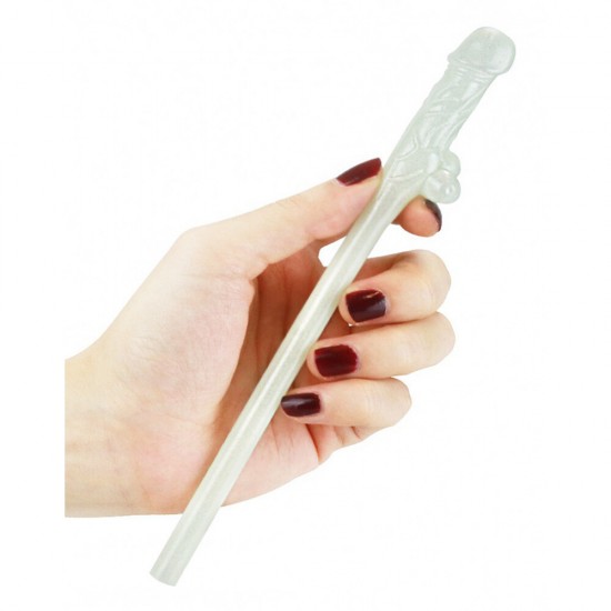 Lovetoy Pack Of 9 Willy Straws Glow In The Dark Lovetoy Pack Of 9 Willy Straws Glow In The Dark