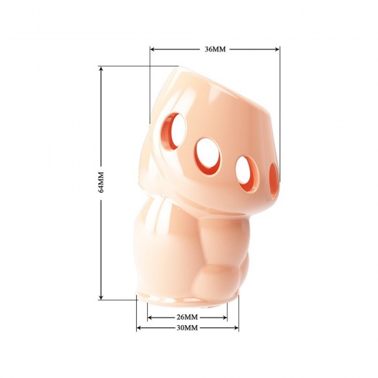 Oscar Penis Sleeve Flesh Pink Oscar Penis Sleeve Flesh Pink