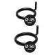 Black Metal Male Chastity Device With Padlock Black Metal Male Chastity Device With Padlock