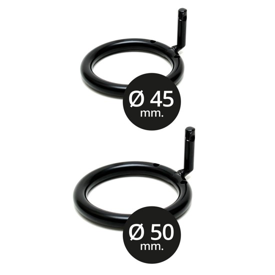 Opening Metal Male Chastity Device With 2 Padlocks Opening Metal Male Chastity Device With 2 Padlocks