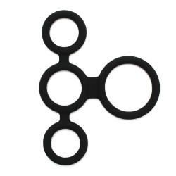 Rimba Quatro Cock Ring And Ball Splitter Rimba Quatro Cock Ring And Ball Splitter