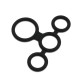 Rimba Quatro Cock Ring And Ball Splitter Rimba Quatro Cock Ring And Ball Splitter