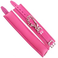 Rouge Garments Ankle Cuffs Padded Pink Rouge Garments Ankle Cuffs Padded Pink