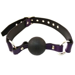 Rouge Garments Ball Gag Purple Rouge Garments Ball Gag Purple