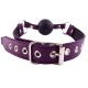 Rouge Garments Ball Gag Purple Rouge Garments Ball Gag Purple