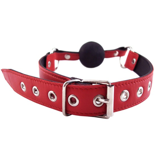 Rouge Garments Ball Gag Red Rouge Garments Ball Gag Red